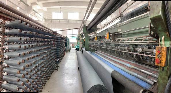 changzhou yushi net co., ltd factory production line