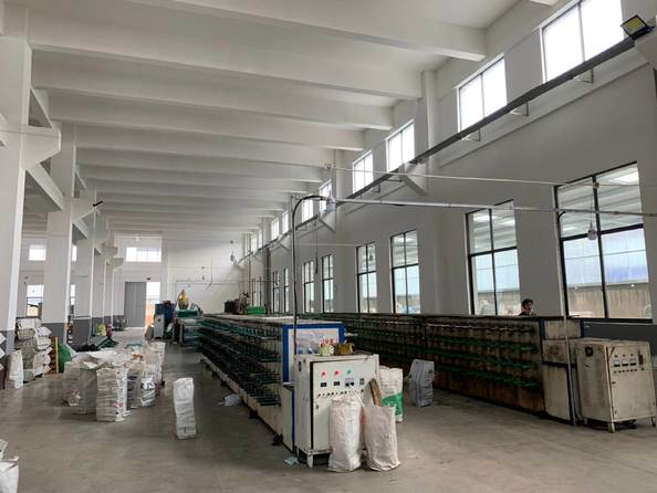 changzhou yushi net co., ltd factory production line