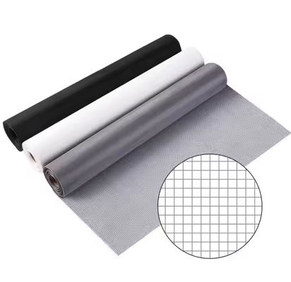 quality  OEM Fiberglass Insect Screen 30m / 50m / 100m White Fly Screens For Doors factory