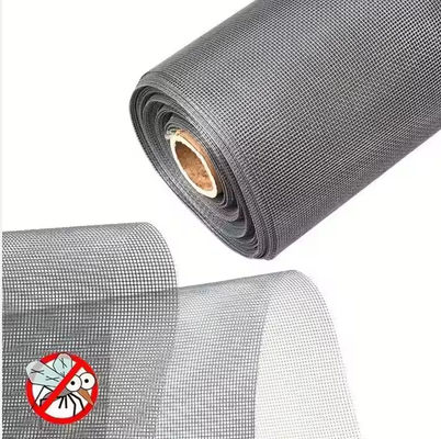 OEM Fiberglass Insect Screen 30m / 50m / 100m White Fly Screens For Doors