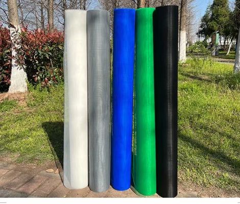 PP Screen Door Mesh Roll Corrosion Resistant Window Fly Screen Replacement Fireproof