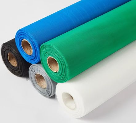 Customized Fiberglass Window Screen Mesh Blue Green Door Insect Screen