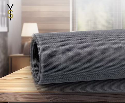 110gsm فایبرگلاس حشرات پرده سفید خاکستری فیبرگلاس پشه