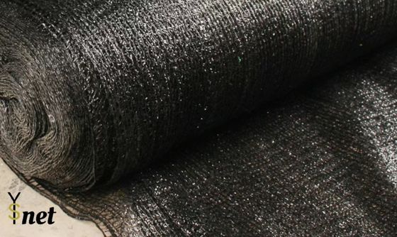 PE Black Shade Net 100GSM Custom Made Shade Sails Thickened For Better Sun Screening