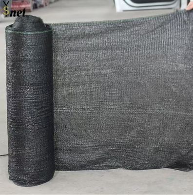 PE Black Shade Net 100GSM Custom Made Shade Sails Thickened For Better Sun Screening