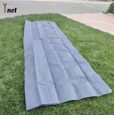HDPE Carpet Net UV Resistant Camping Ground Mat 240GSM For Sand Lawn