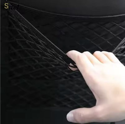Black Dog Car Net 25*30cm 30*30cm Barrier Back Seat Net For Dogs