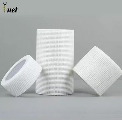 Batches of self - adhesive 9*9mm mesh cloth tape glass fiber products fiberglass tape,Drywall Fiberglass Self Adhesive Mesh Joint Tape For Gypsum Board With 20m 45m 90m Length.