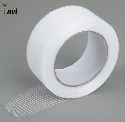 2.8*8mm 50g 60g Drywall joint tape self-adhesive fiberglass mesh tape Drywall Fiberglass Self Adhesive Mesh Joint Tape For Gypsum Board With 20m 45m 90m Length.