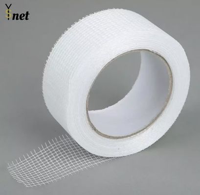 2.8*8mm 50g 60g Drywall joint tape self-adhesive fiberglass mesh tape Drywall Fiberglass Self Adhesive Mesh Joint Tape For Gypsum Board With 20m 45m 90m Length.