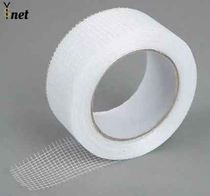 High Quality Building Materials Single Side Self-Adhesive Glass Fiber Tape Fiberglass Mesh Adhesive Tape