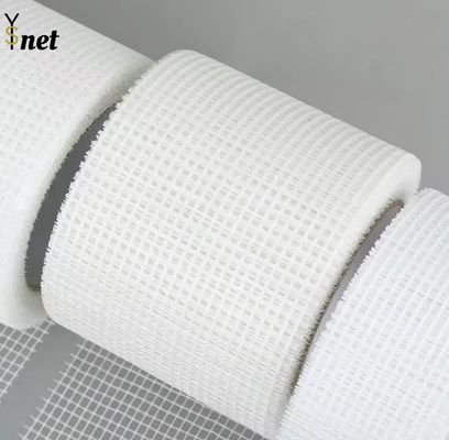 China supplier Glass Fiber self adhesive Drywall joint fiberglass mesh Tape For Wall crack