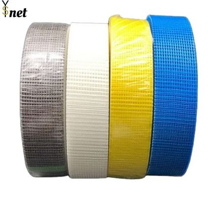 Single Sided Self Adhesive Fiberglass Mesh 75GSM - 300GSM Fiberglass Mesh Tape
