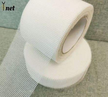 Alkali resistant aging resistant fiberglass mesh self adhesive tape dry wall repair