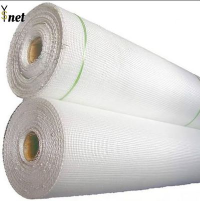50m - 200m Self Adhesive Fiberglass Mesh White Fiberglass Mesh For Roofing