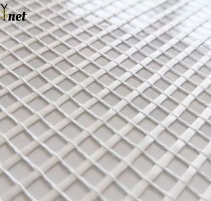 50m - 200m Self Adhesive Fiberglass Mesh White Fiberglass Mesh For Roofing