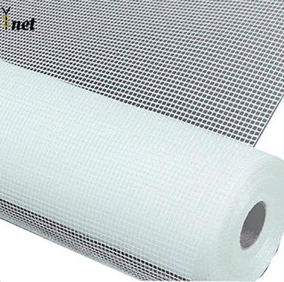 50m - 200m Self Adhesive Fiberglass Mesh White Fiberglass Mesh For Roofing