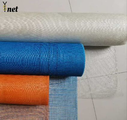 White Fiberglass Building Mesh Customized Alkali Resistant Fiberglass Mesh 1m Wide