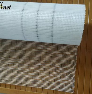 White Fiberglass Building Mesh Customized Alkali Resistant Fiberglass Mesh 1m Wide