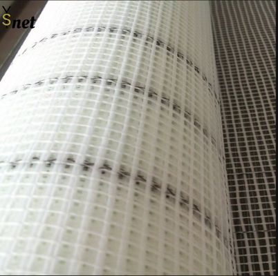Customized Self Adhesive Fiberglass Mesh White Green Fiberglass Reinforcing Mesh