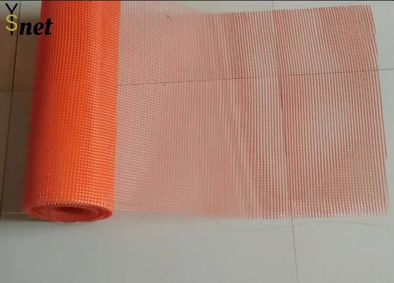 Red Self Adhesive Fiberglass Mesh Water Resistant Stucco Mesh Roll Customized