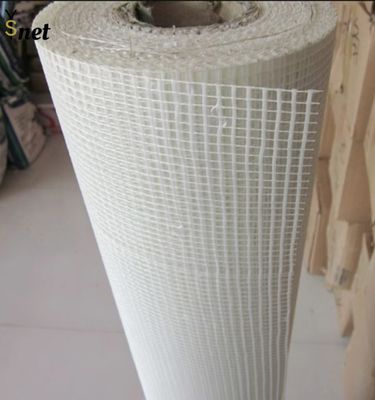 140g Self Adhesive Fiberglass Mesh 5*5mm C Glass Fiber Glass Mesh White