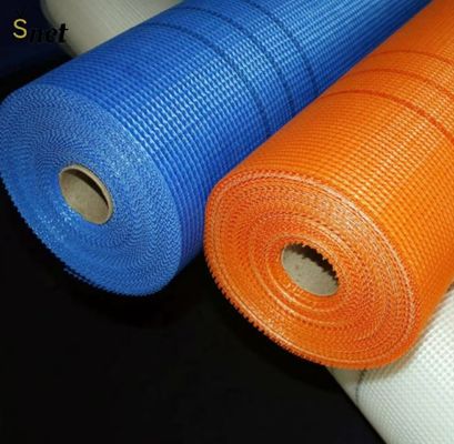 Fireproof Self Adhesive Fiberglass Mesh 45gsm - 300gsm Waterproofing Fiberglass Mesh