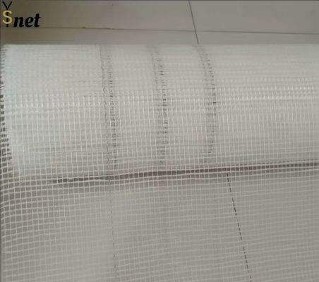Alkali Resistant Fiberglass Netting Mesh Anti Deformation Waterproofing Fiber Net 200m Length
