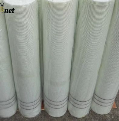 50m Fiberglass Screen Roll Blue Glass Fiber Grid Cloth 4*4mm 5*5mm