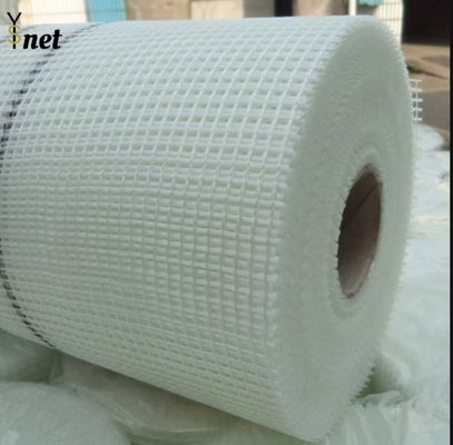 Blue Fiberglass Mesh Net 4*4mm Glass Fiber Mesh Fabric Water Resistant 150g 180g