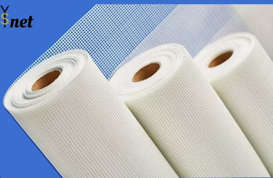 Blue Fiberglass Mesh Net 4*4mm Glass Fiber Mesh Fabric Water Resistant 150g 180g