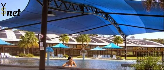 Anti UV Sun Shade Net 50GSM - 350GSM Greenhouse Shading Mesh For Crops