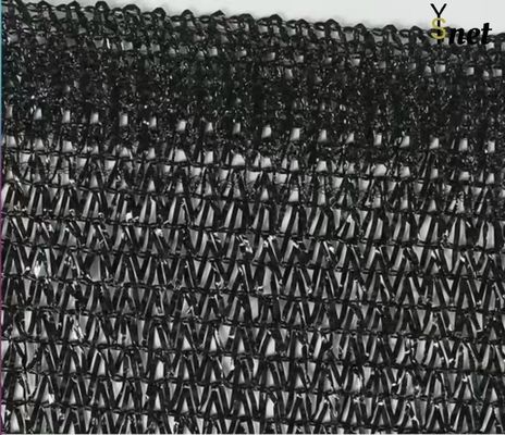 Black Farm Shade Cloth Anti UV Nylon Shade Net Corrosion resistance