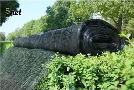 Black Farm Shade Cloth Anti UV Nylon Shade Net Corrosion resistance