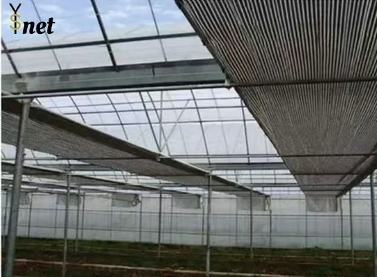 Waterproof Plastic Agro Shade Net Anti Hail Black Shade Cloth For Greenhouse