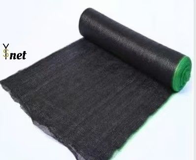 PE / HDPE / Plastic UV Treated Shade Net Black Mesh Shade Net Agricultural