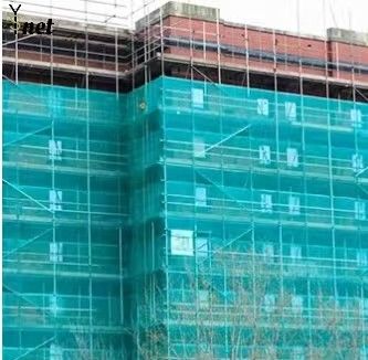 Green Fireproof Mesh Netting 30GSM - 300GSM Construction Mesh Netting