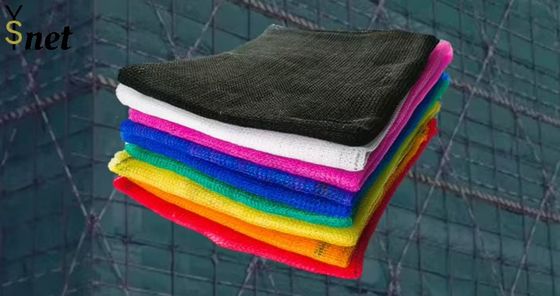 Mạng lưới an toàn xây dựng màu đen chống cháy Mạng lưới an toàn mảnh vỡ tùy chỉnh