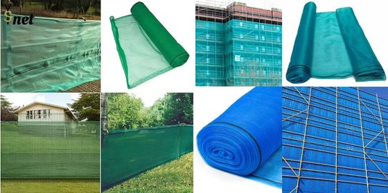 Đường lưới rác nặng PE 75gsm - 350gsm Green Net Cho công trường xây dựng