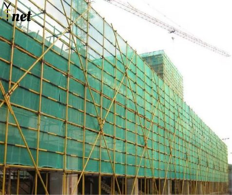 Orange Construction Safety Net HDPE Fire Retardant Debris Netting Customized