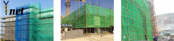 HDPE Debris Scaffold Netting Orange Fall Arrest Safety Netting Anti UV