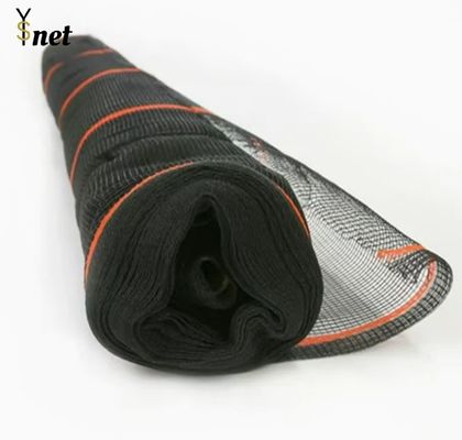 Polyethylene Construction Safety Screens Red / Black / Green Scaffold Mesh Netting