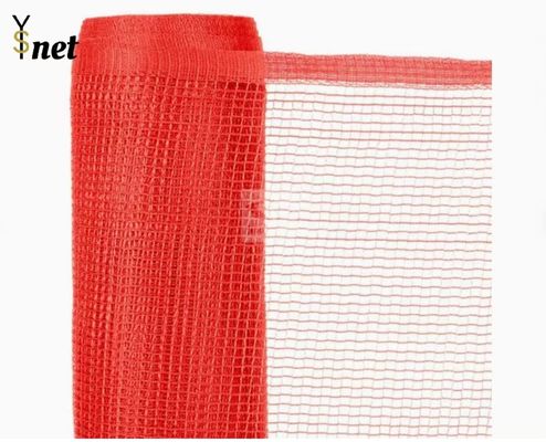 Polyethylene Construction Safety Screens Red / Black / Green Scaffold Mesh Netting