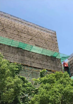 30GSM - 300GSM Green Debris Netting Waterproof Safety Netting For Construction