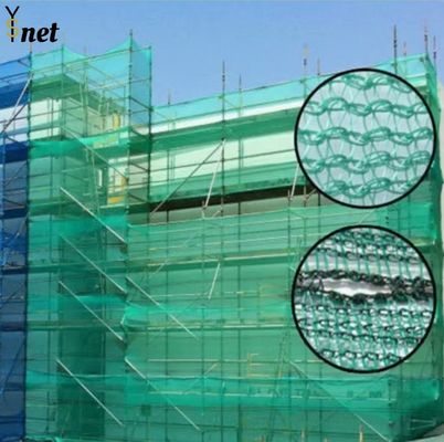 Green Construction Safety Mesh Netting 10m 50m 100m Scaffold Safety Netting