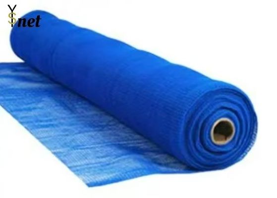 Blue Construction Safety Net Anti UV Construction Debris Netting Fall Arrest