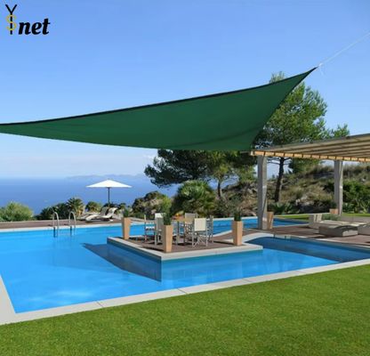 Sun Shade Sail a Ring Design Steel Cable Wire Reinforcement Canopy Super Heavy Duty Strengthen Shades