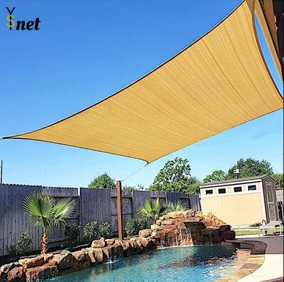 High Density Polyethylene Waterproof Durable Sunshade Sail Breathable Suitable for Balcony Garden Camping