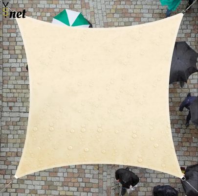 Rectangle Polyester Sun Shade Fabric 10'X13' Waterproof Sun Shade Fabric Customized 