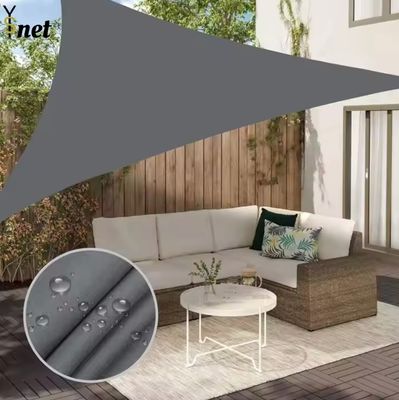Customized  Waterproof Sun Shade Sail Grey Outdoor Sun Shades For Patio